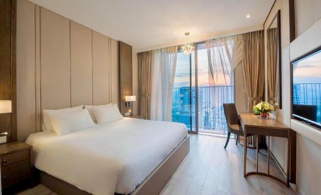 Panorama Ocean View Luxury Apartment 芽庄 外观 照片