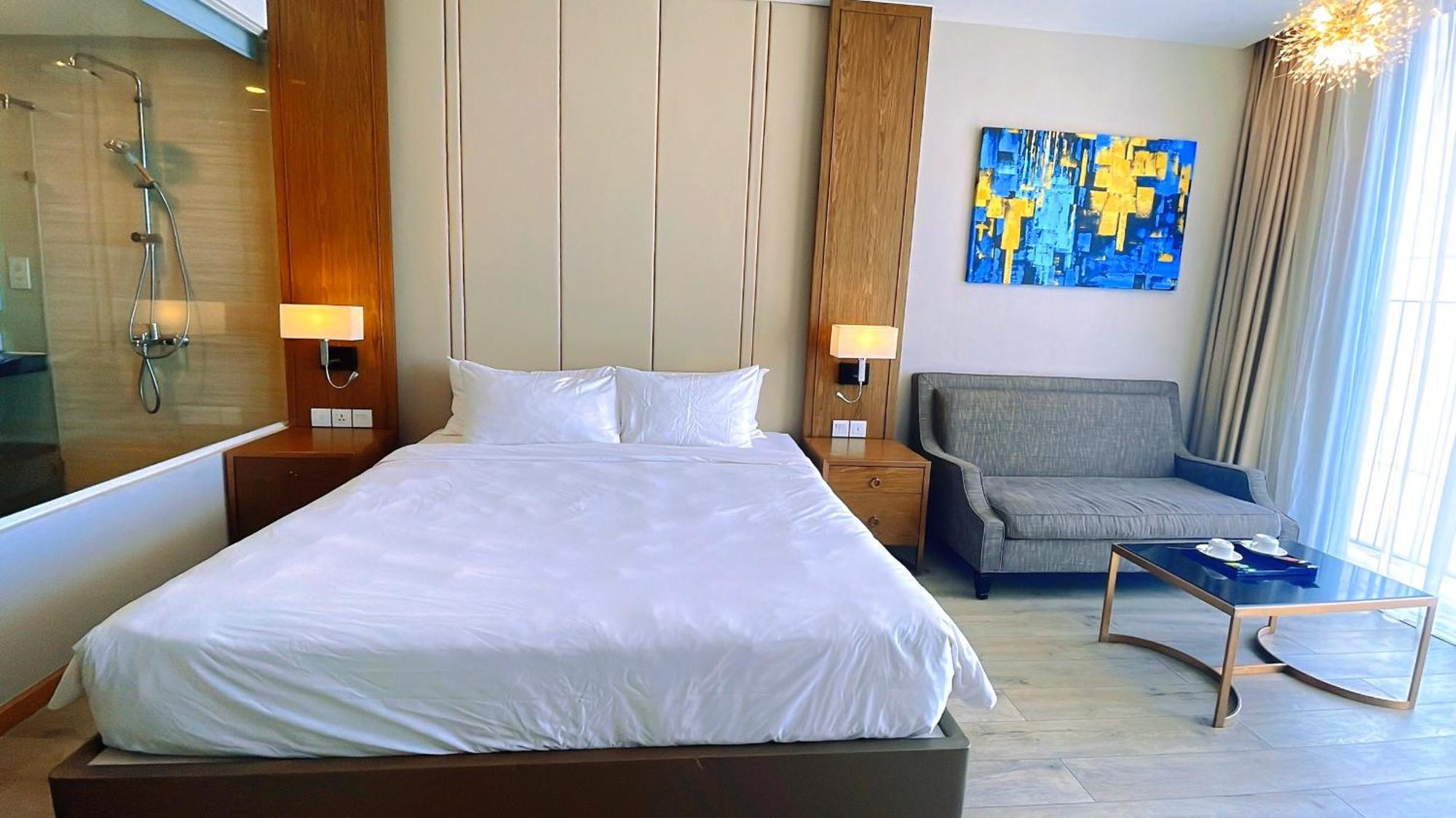 Panorama Ocean View Luxury Apartment 芽庄 外观 照片