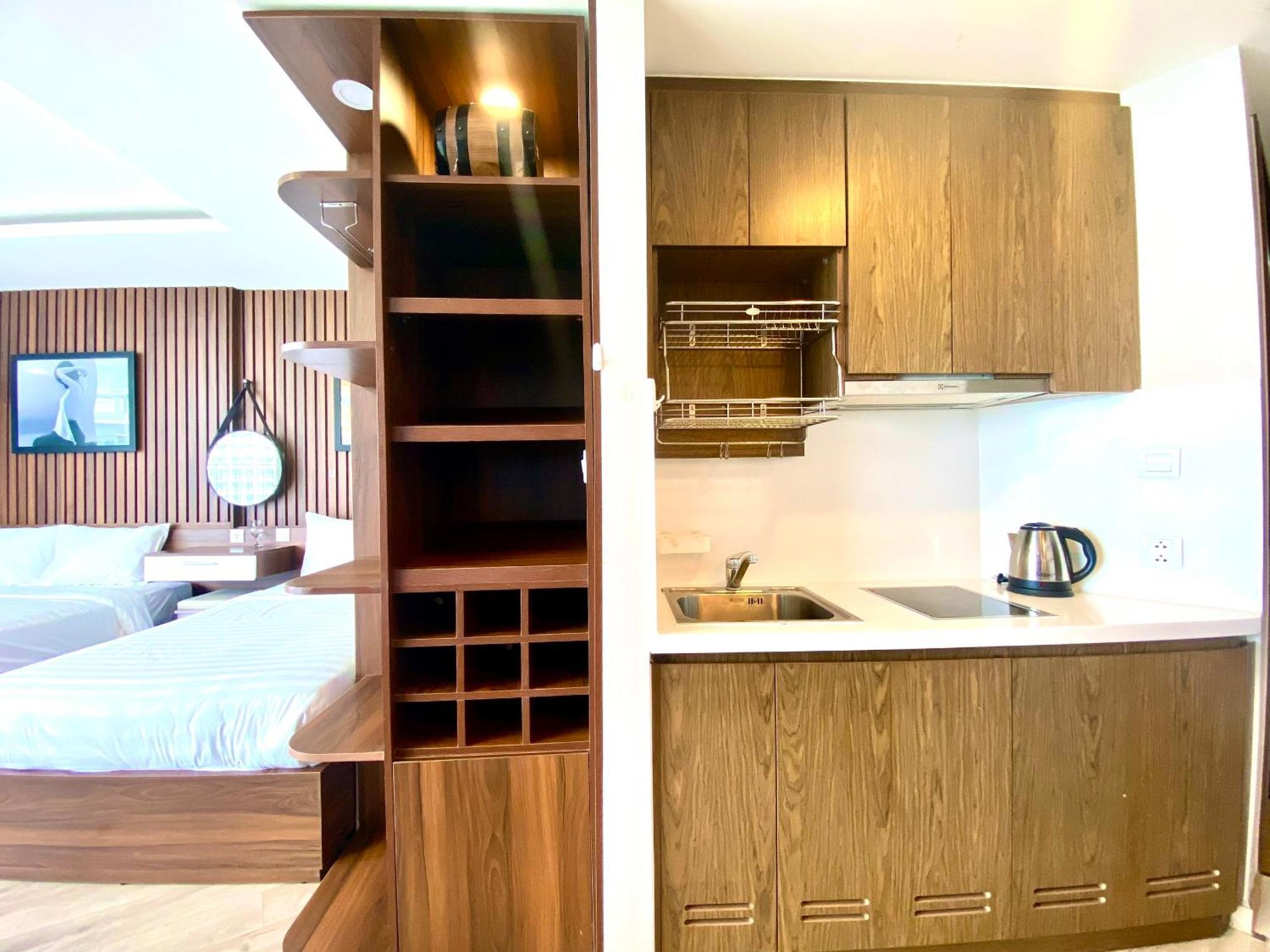 Panorama Ocean View Luxury Apartment 芽庄 外观 照片