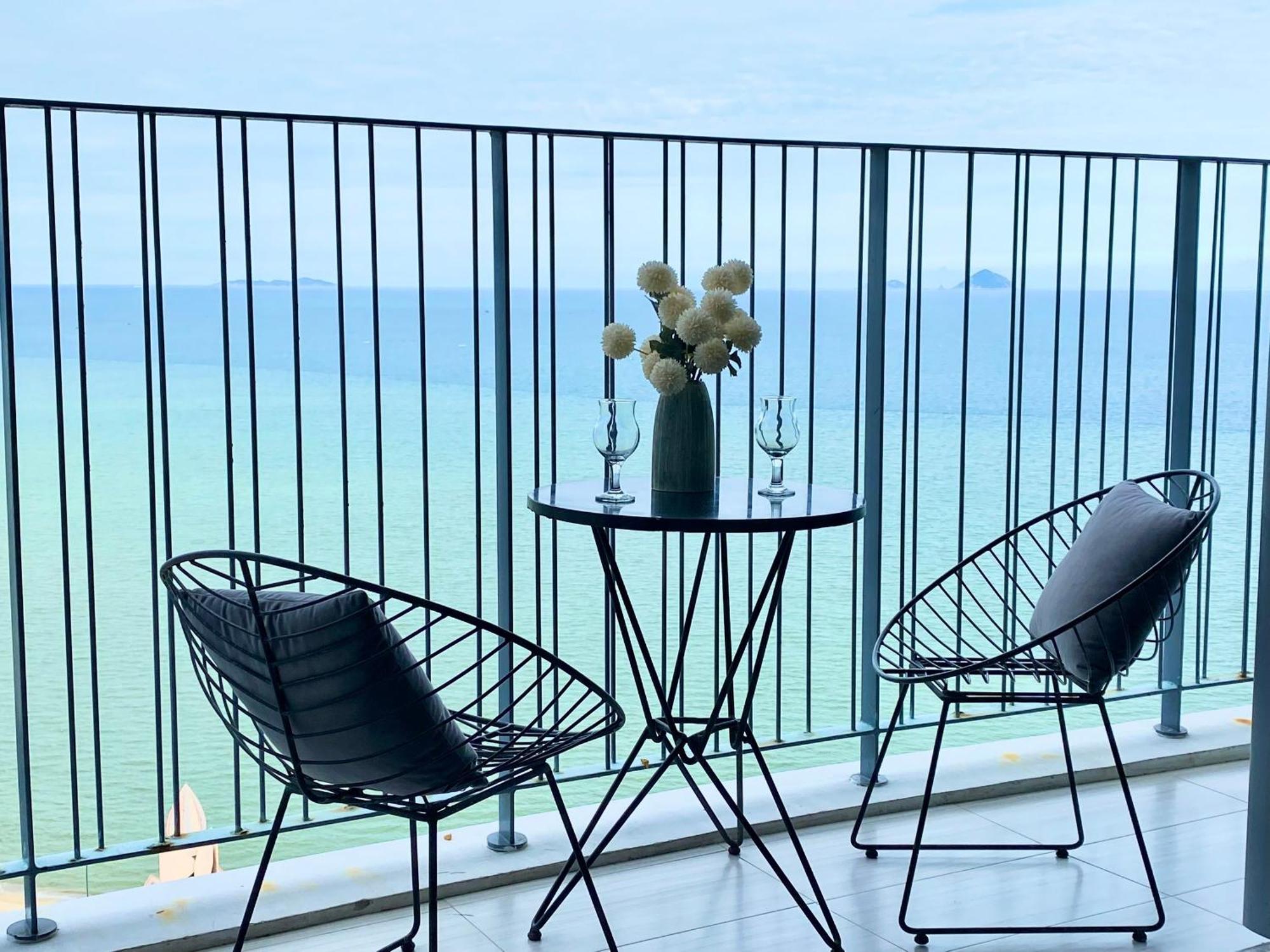 Panorama Ocean View Luxury Apartment 芽庄 外观 照片