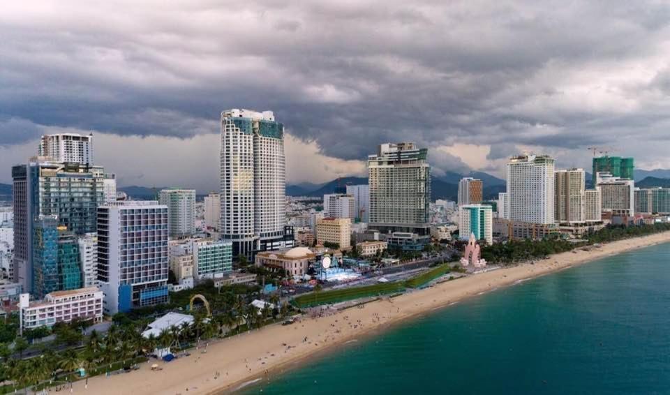 Panorama Ocean View Luxury Apartment 芽庄 外观 照片