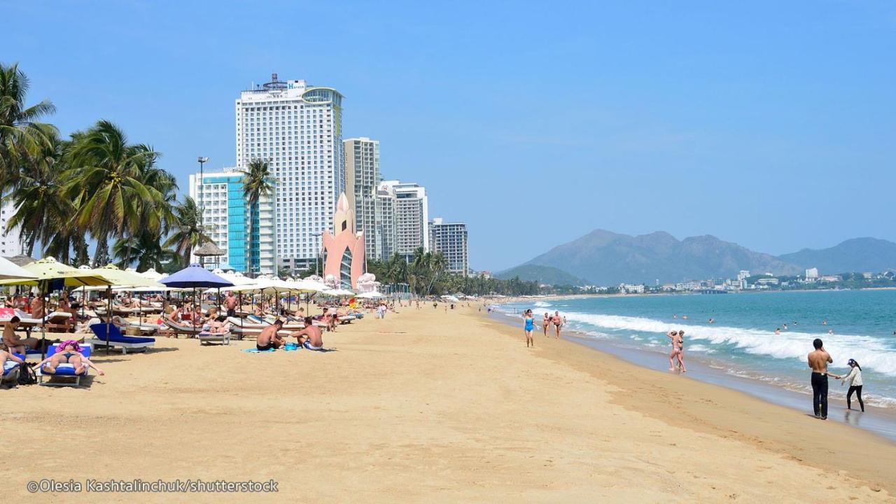 Panorama Ocean View Luxury Apartment 芽庄 外观 照片